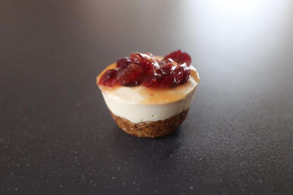 Cranberry Cheesecake Bites 2